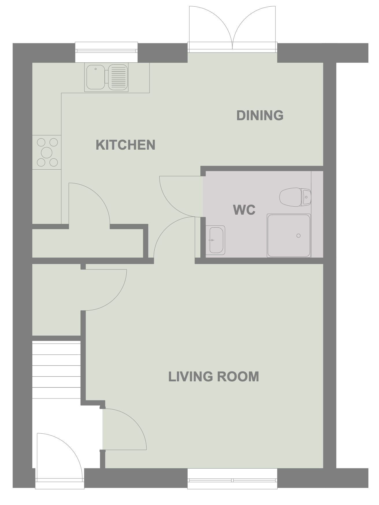 Anagach ground floor plan