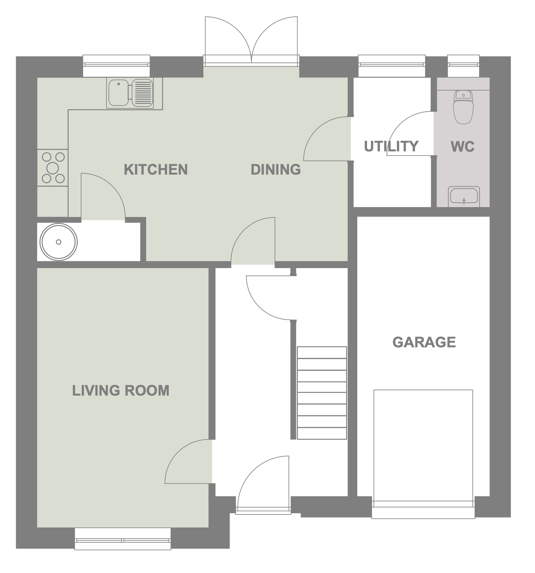 Dulnain ground floor plan