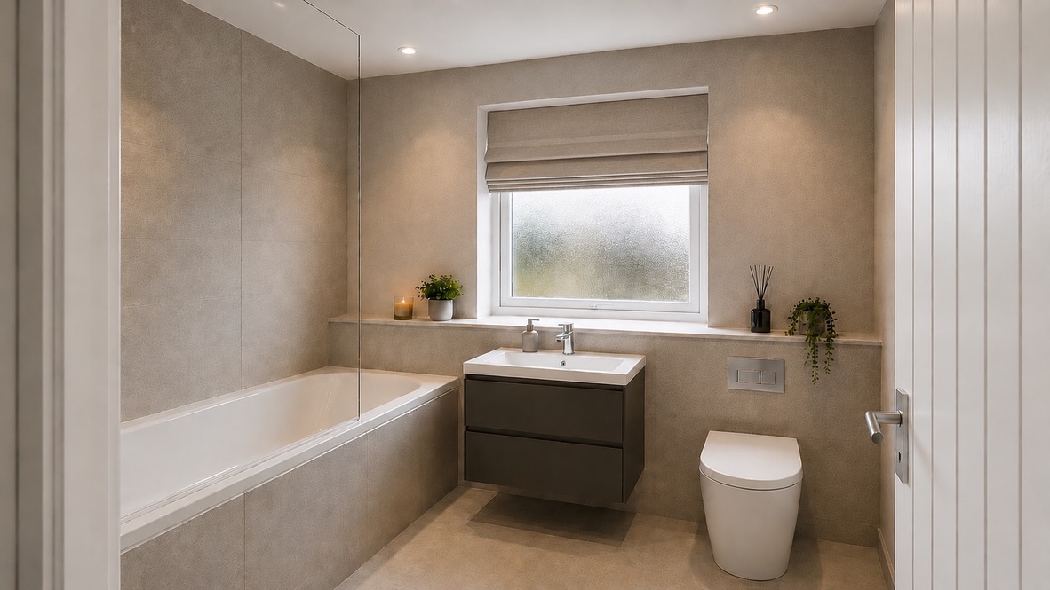 Morlich Bathroom interior example at Dulicht Court
